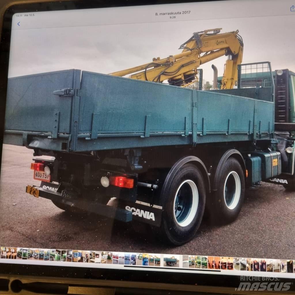 Scania R 142 HL Lanový nosič kontejnerů