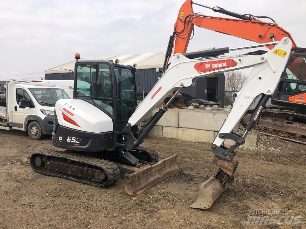 Bobcat E50 Z Mini rýpadla < 7t