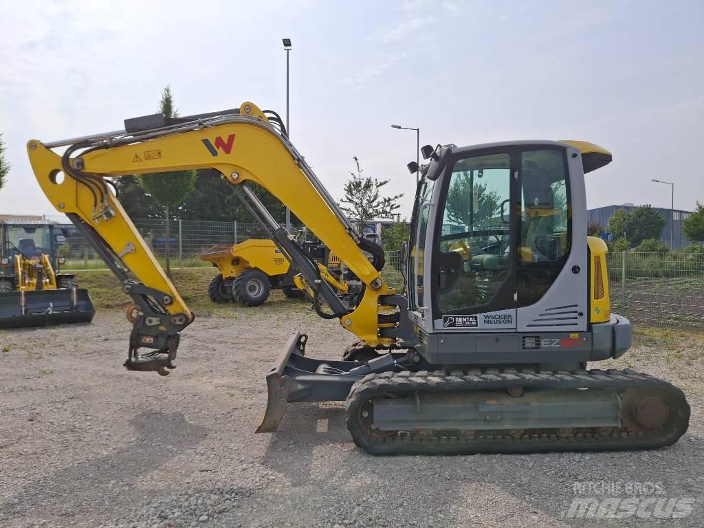 Wacker Neuson EZ80 Pásová rýpadla