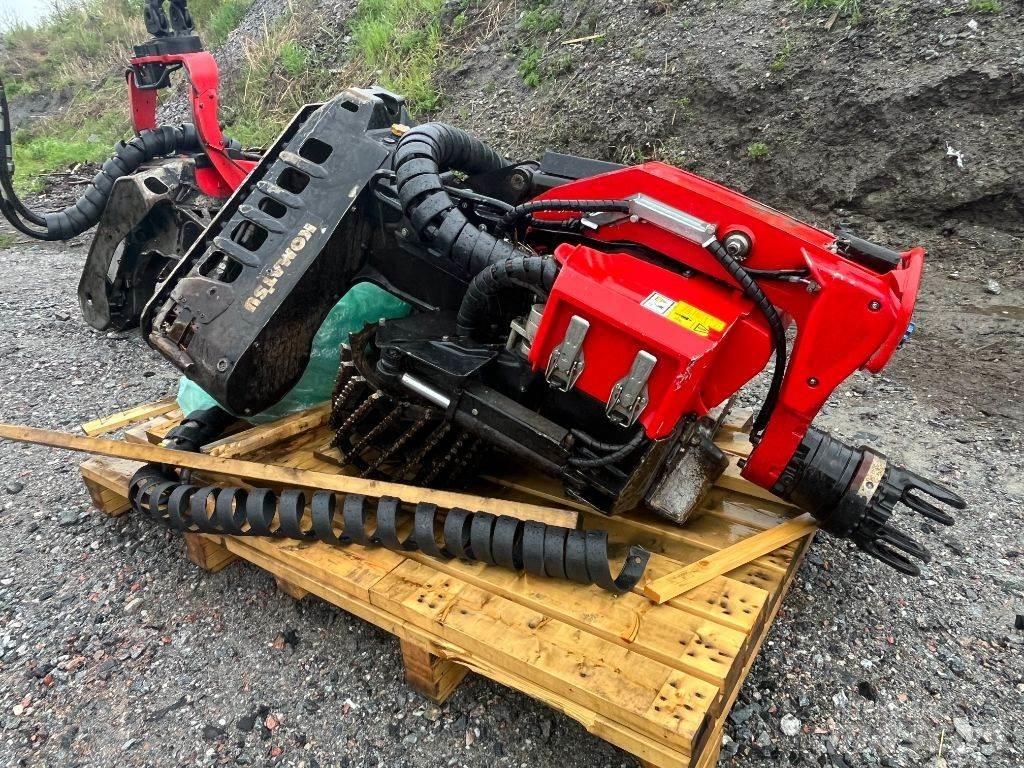 Komatsu S132 Těžební hlavy