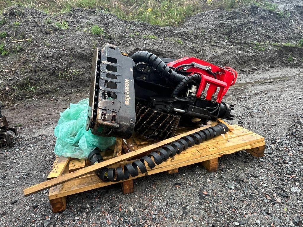 Komatsu S132 Těžební hlavy