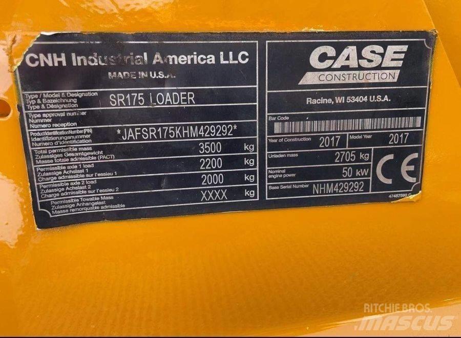 CASE SR 175 Smykem řízené nakladače