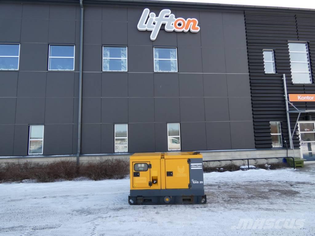 Atlas Copco QAS 20 Naftové generátory