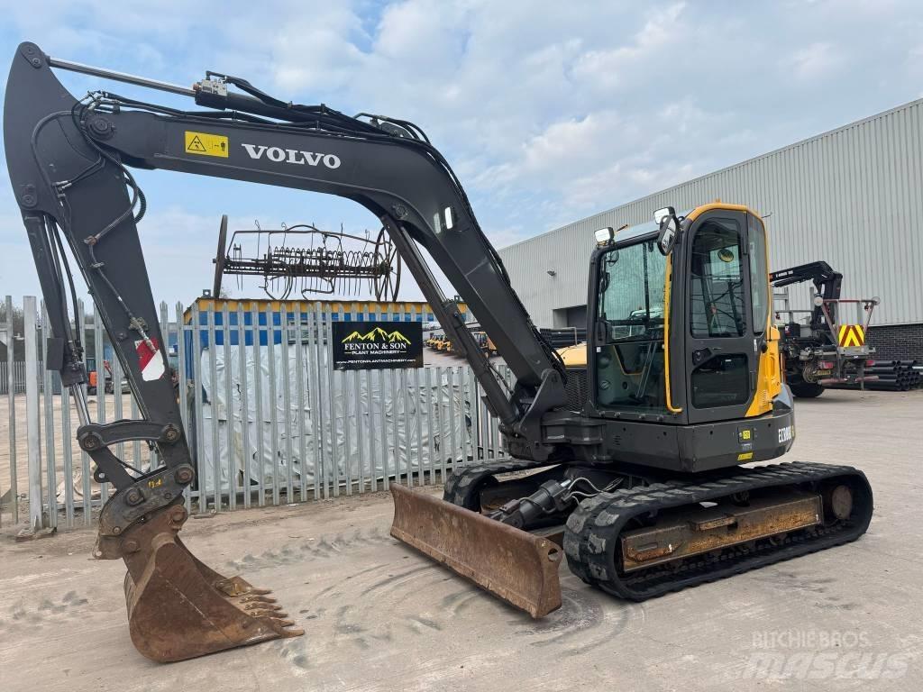 Volvo ECR 88 Midi rýpadla 7t - 12t
