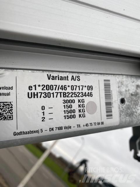 Variant TB3017 Sklápěcí přívěsy