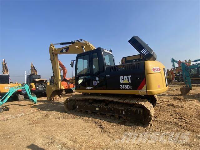 CAT 318D2 Pásová rýpadla