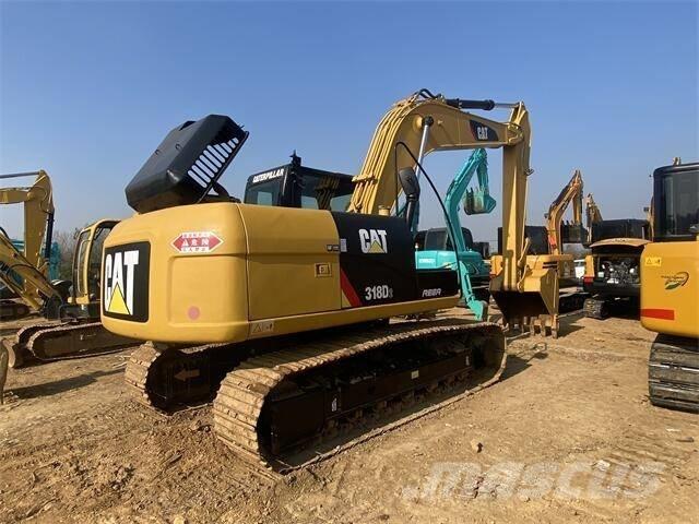 CAT 318D2 Pásová rýpadla