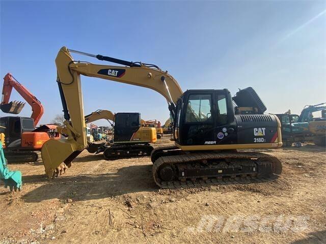 CAT 318D2 Pásová rýpadla