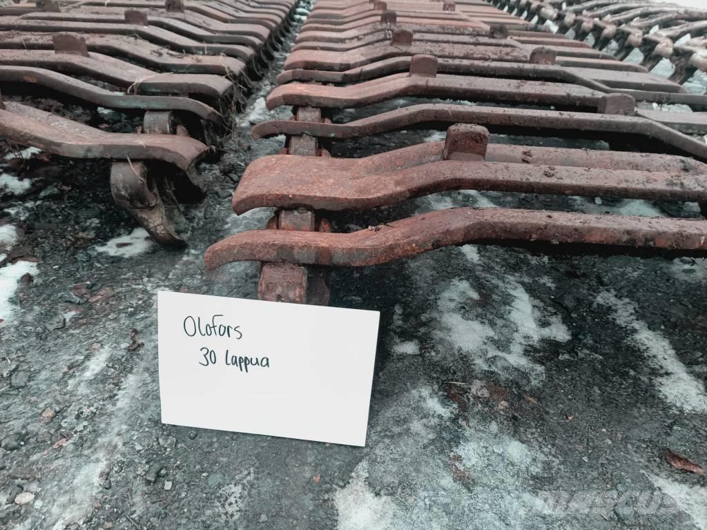 Olofsfors Baltic Pásy, řetězy a podvozek