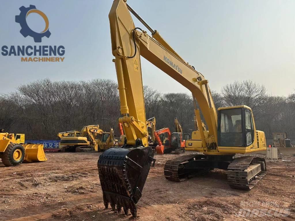 Komatsu PC 220 Pásová rýpadla