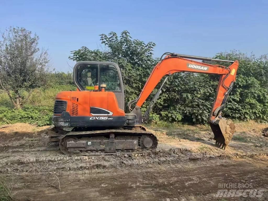 Doosan DX 55 Mini rýpadla < 7t