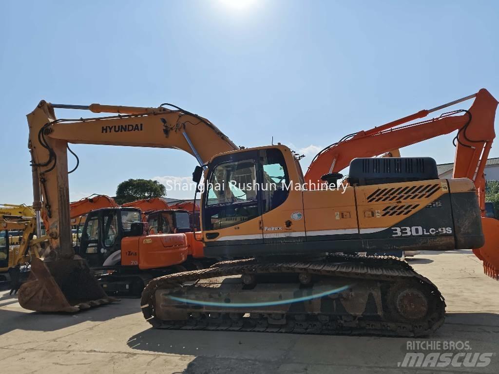 Hyundai 330 Pásová rýpadla
