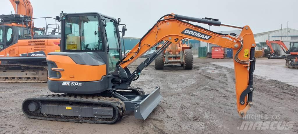 Doosan DX 50 Z Pásová rýpadla
