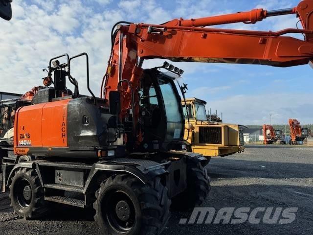 Hitachi ZX 140 W-6 Kolová rýpadla