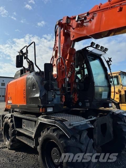 Hitachi ZX 140 W-6 Kolová rýpadla