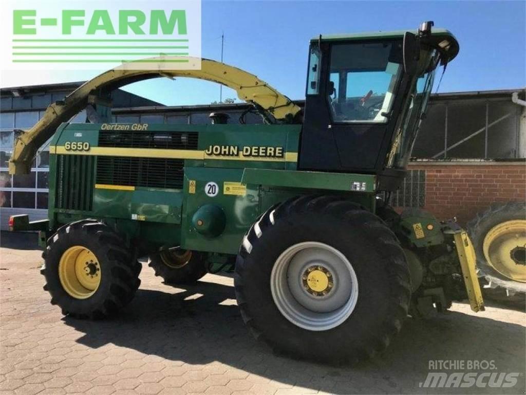 John Deere 6650 Samojízdné sekačky