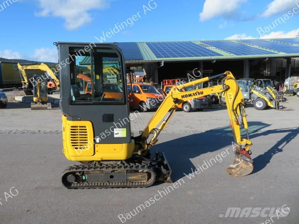 Komatsu PC 16 R-3HS Mini rýpadla < 7t