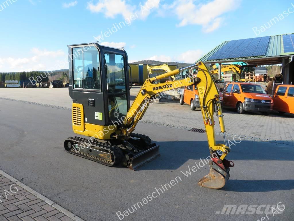 Komatsu PC 16 R-3HS Mini rýpadla < 7t