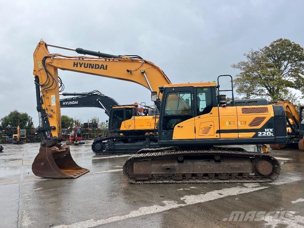 Hyundai HX220L Pásová rýpadla