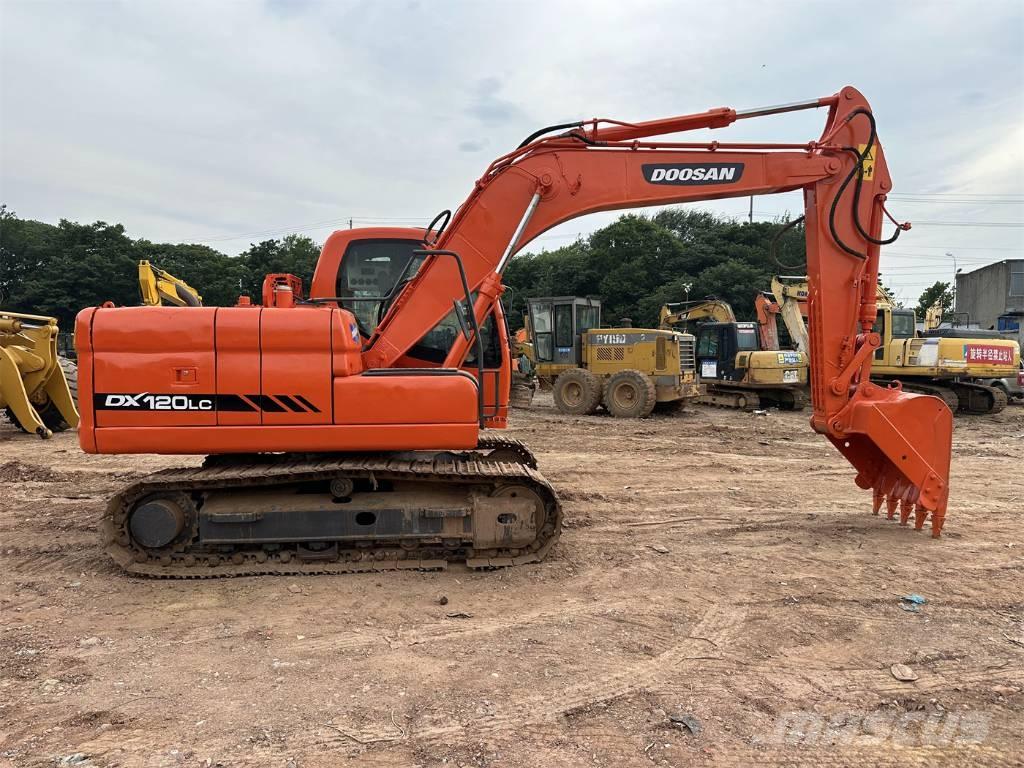 Doosan DX 120 Pásová rýpadla