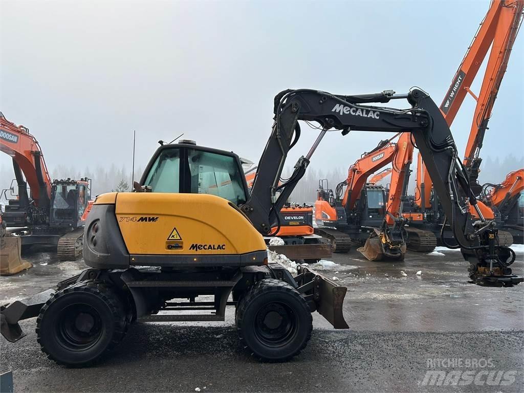 Mecalac 714MW Kolová rýpadla