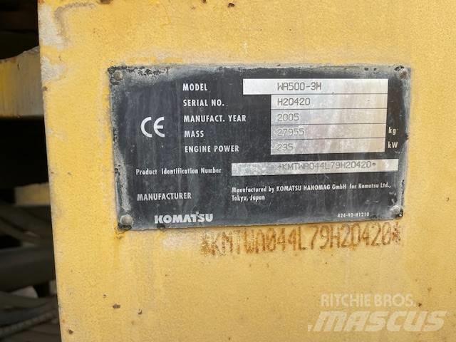 Komatsu WA 500-3H Kolové nakladače
