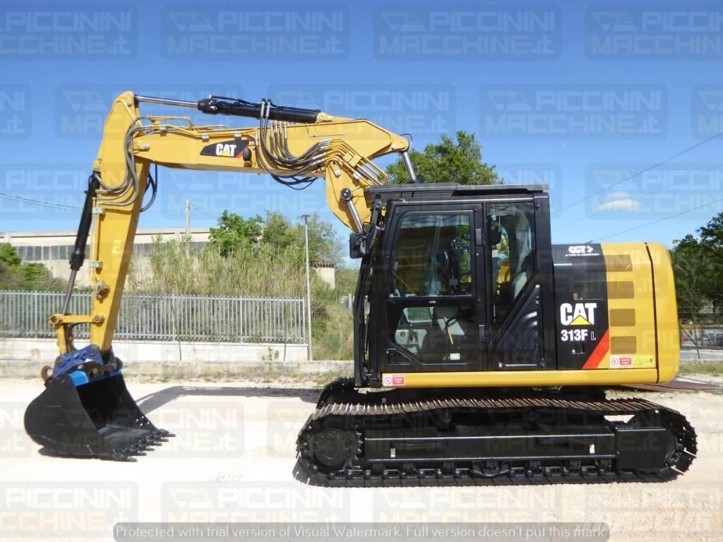 CAT 313FL Pásová rýpadla