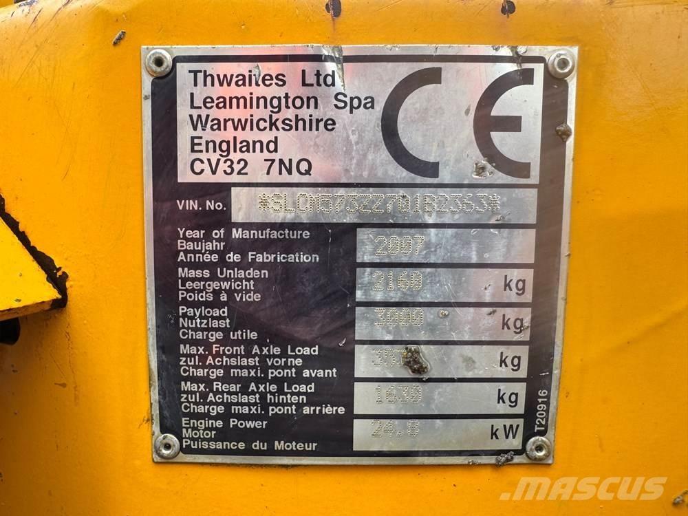 Thwaites 3T ST Vyklápěcí dempry