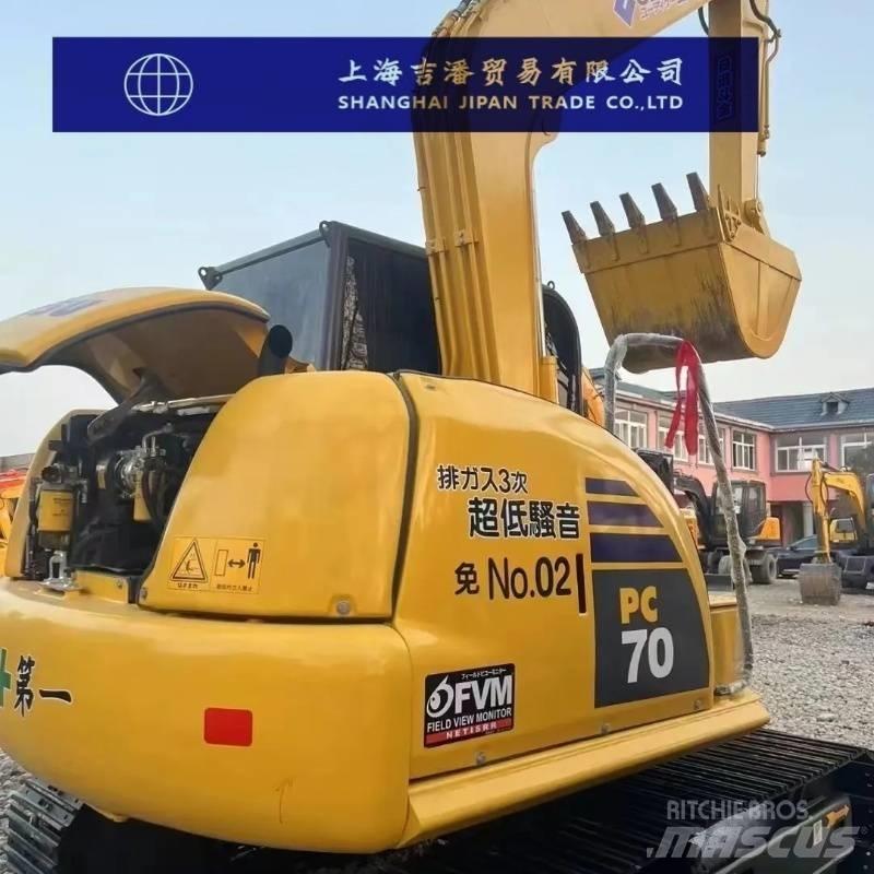 Komatsu PC 70 Pásová rýpadla