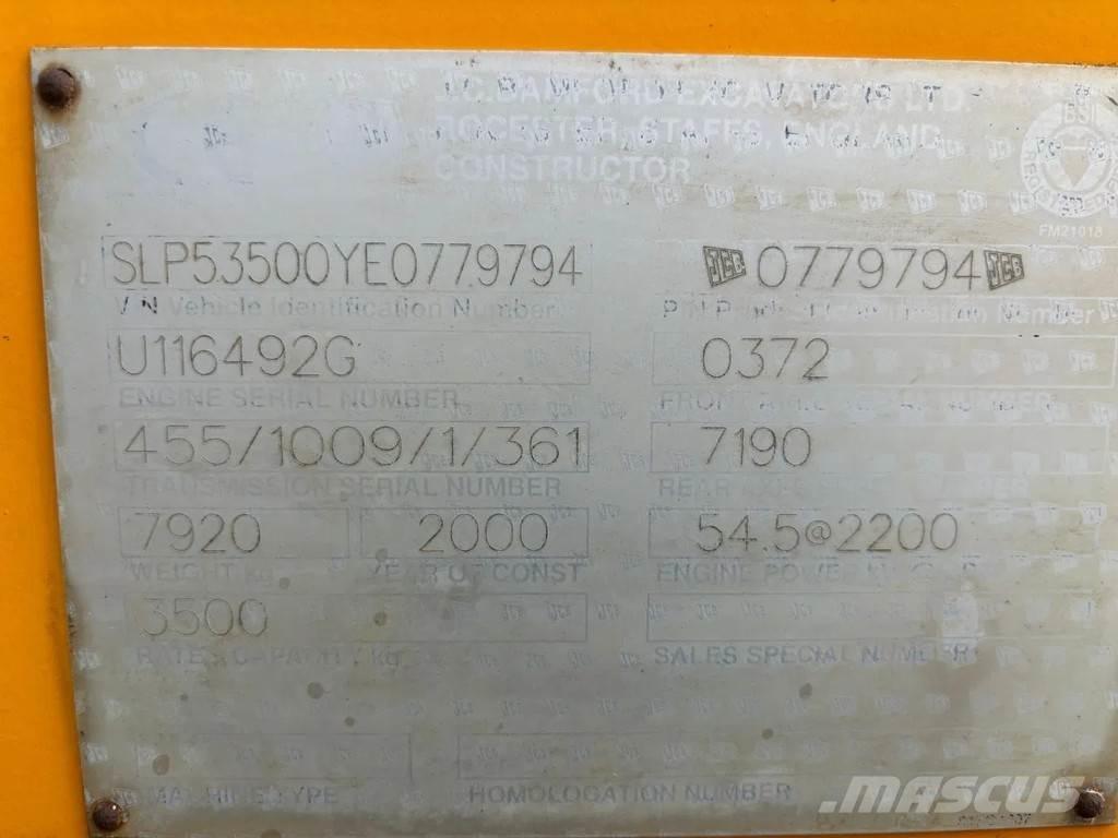 JCB Verreiker Teleskopické manipulátory
