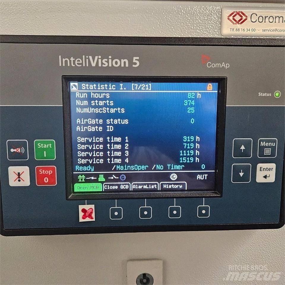 MTU 800 KVA Naftové generátory
