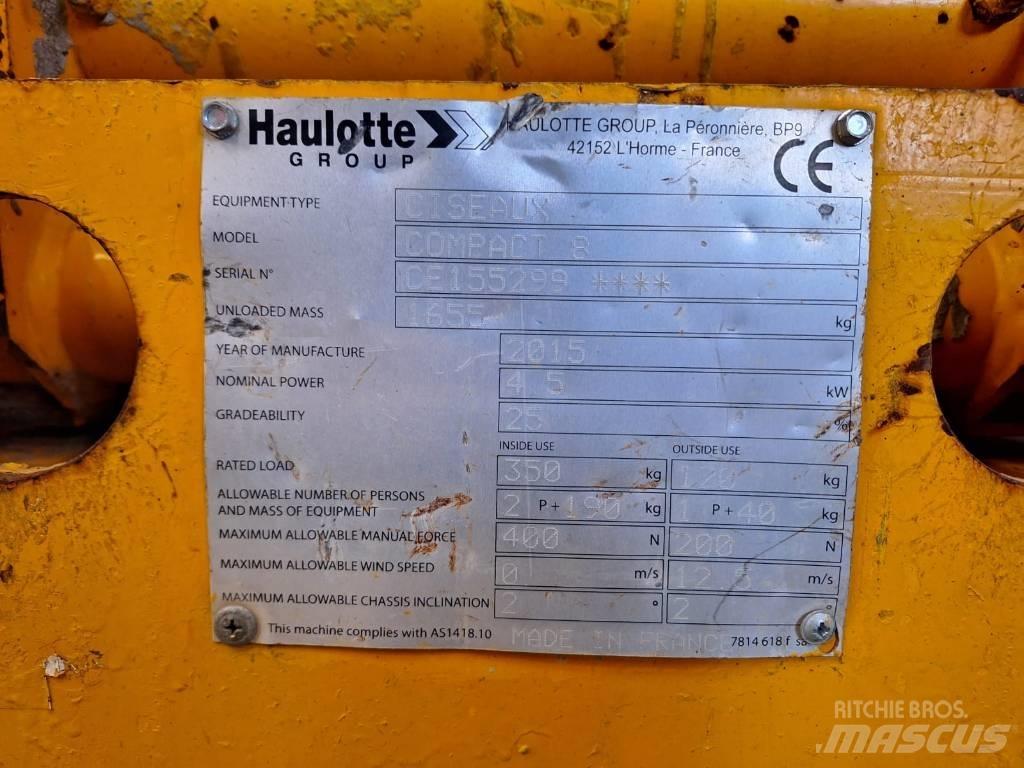 Haulotte Compact 8 Nůžková zvedací plošina