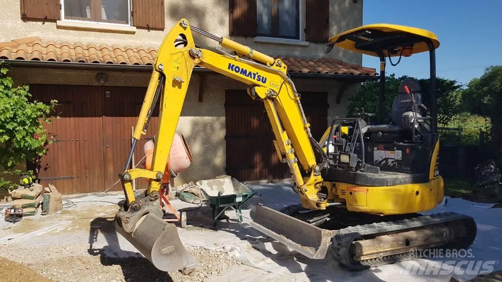 Komatsu PC24MR-5 Mini rýpadla < 7t