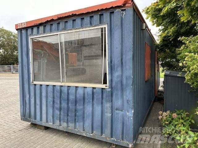  KANTOORUNIT BLAUW Stavební buňky