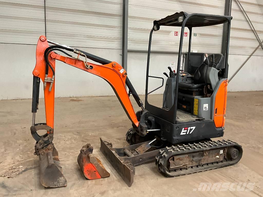 Doosan DX 17 Z Mini rýpadla < 7t