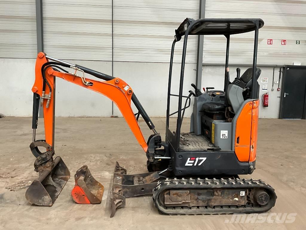 Doosan DX 17 Z Mini rýpadla < 7t