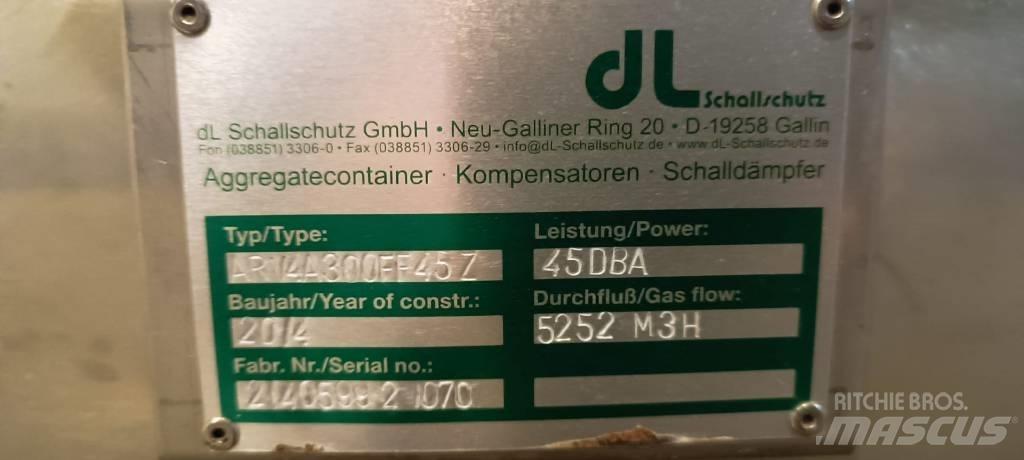 MTU 8V4000 L62 Plynové generátory