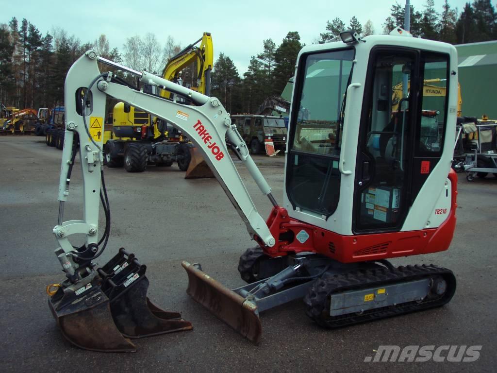 Takeuchi TB 216 Mini rýpadla < 7t