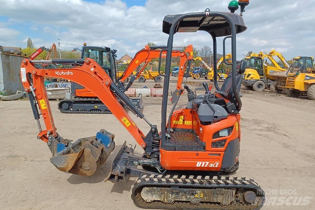 Kubota U 17-3 Mini rýpadla < 7t