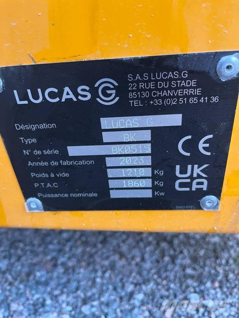 Lucas Raptor BK Drtiče a řezače balíků
