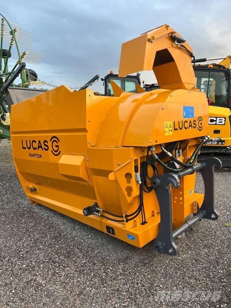 Lucas Raptor BK Drtiče a řezače balíků