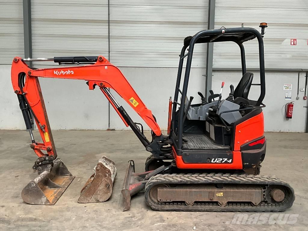 Kubota U 27-4 Mini rýpadla < 7t