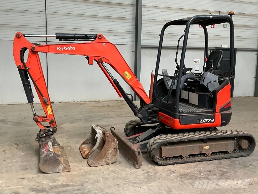 Kubota U 27-4 Mini rýpadla < 7t