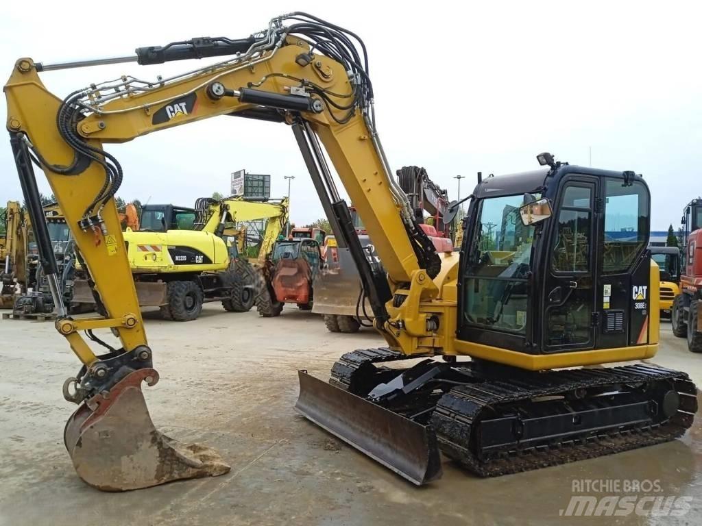 CAT 308E2CR Pásová rýpadla