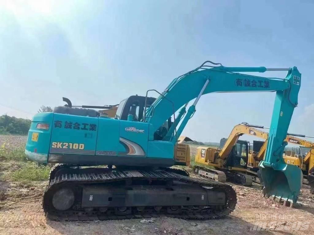 Kobelco SK 210 D Pásová rýpadla