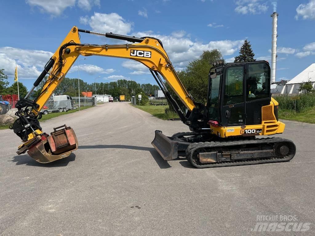 JCB 100 C-1 Midi rýpadla 7t - 12t