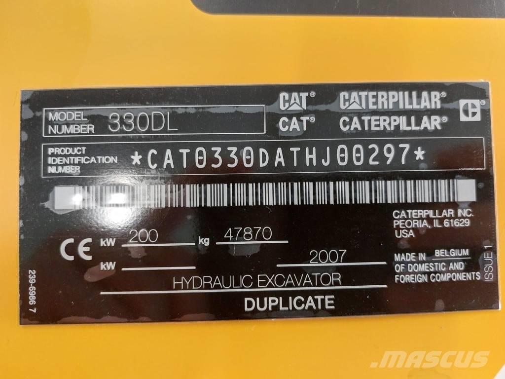 CAT 330DL UHD Demoliční rýpadla