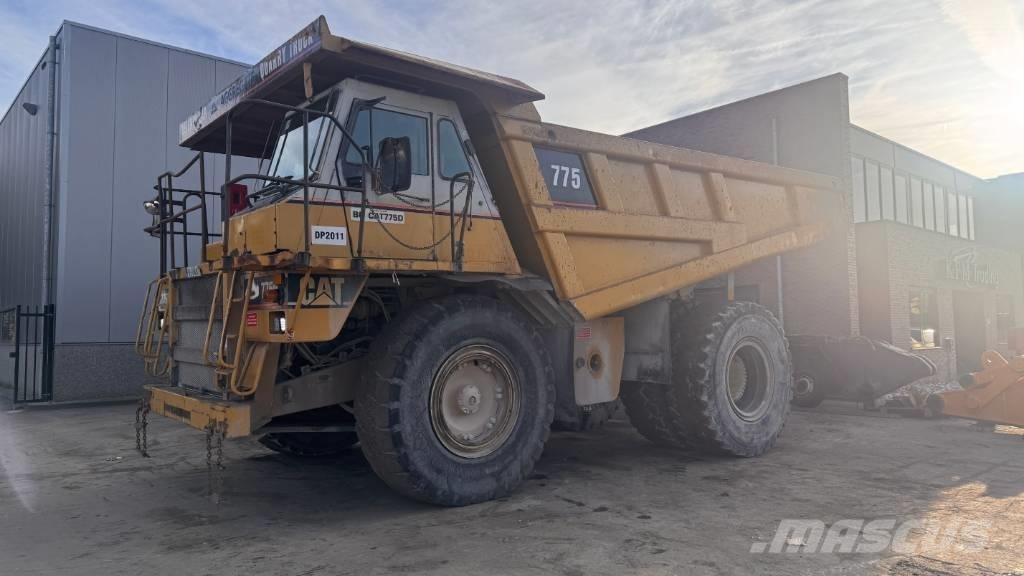 CAT 775 D Pevné dempry