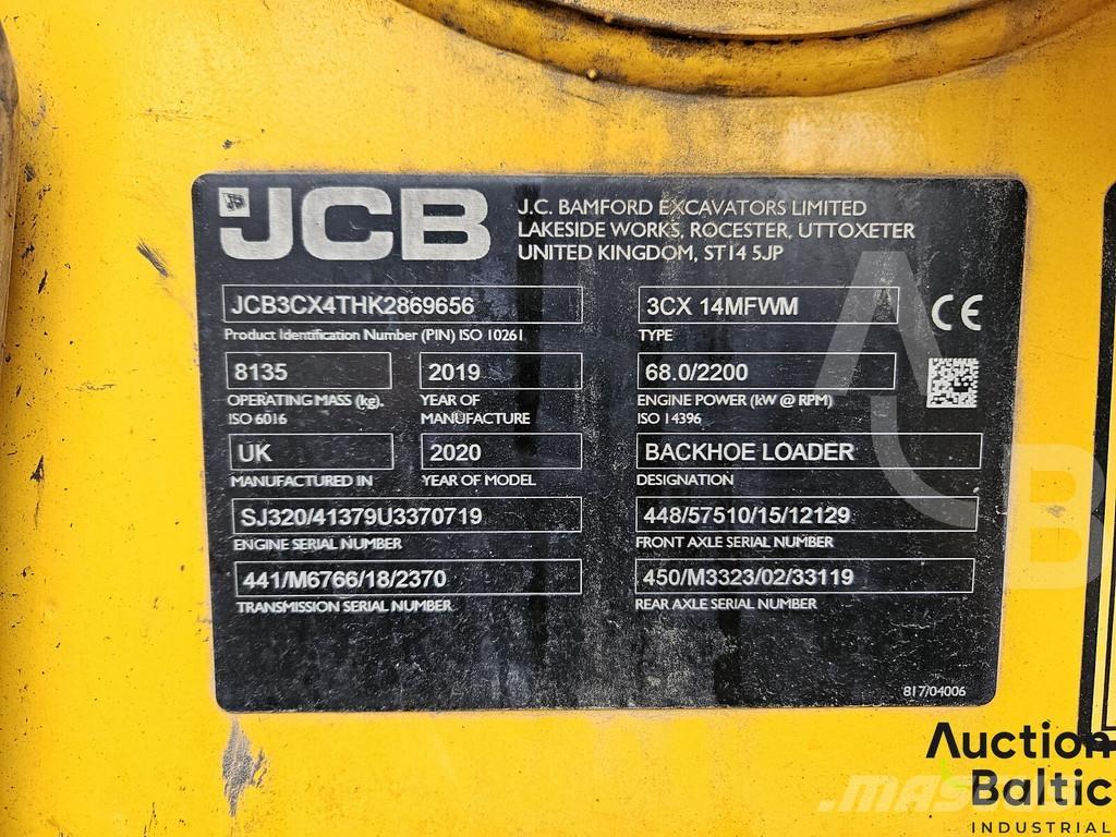 JCB 3 CX Rýpadlo-nakladače