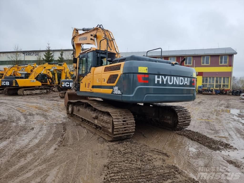 Hyundai HX 300 L Pásová rýpadla